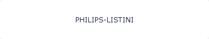 PHILIPS-LISTINI